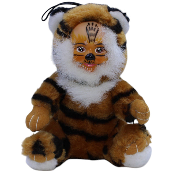 Lustiger Tiger mit Kindergesicht