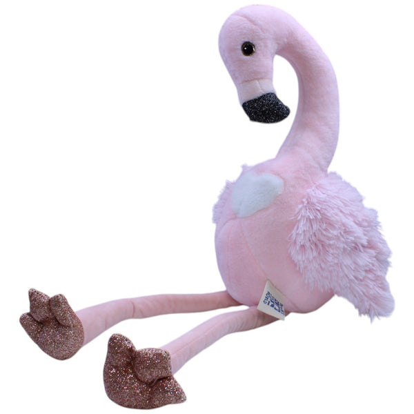 XL Flamingo mit Glitzer