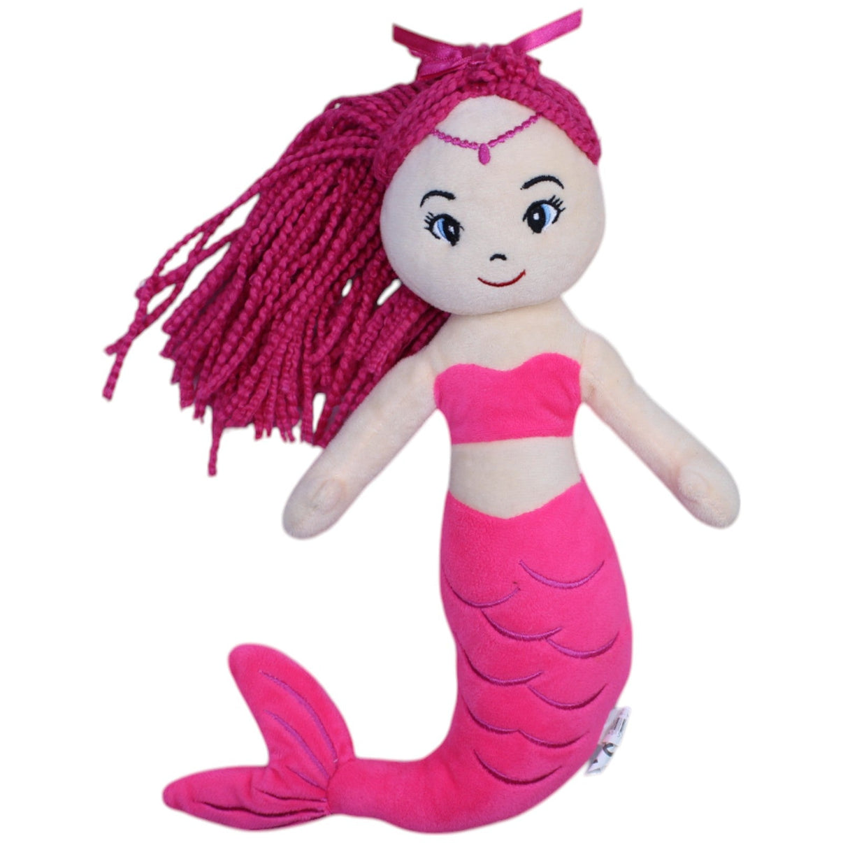 12311381 Due Esse Distribuzioni Meerjungfrau, pink Plüschfigur Kumpel Leo Gebraucht