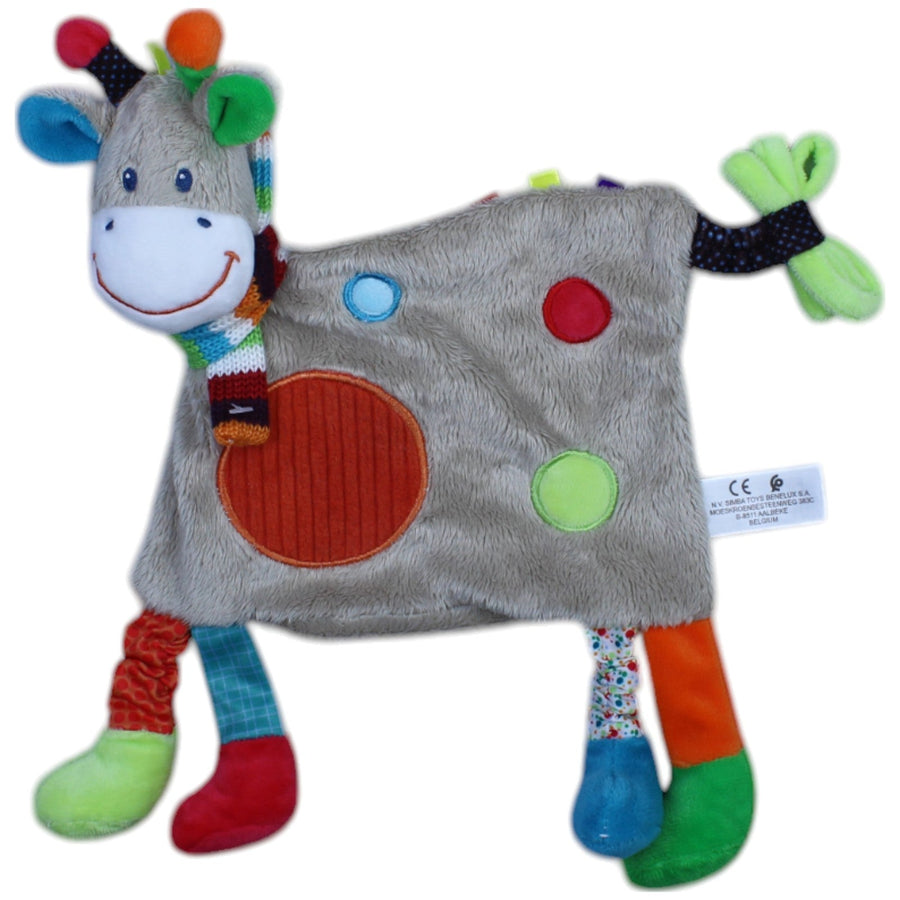 Bunte Giraffe mit Kreisen