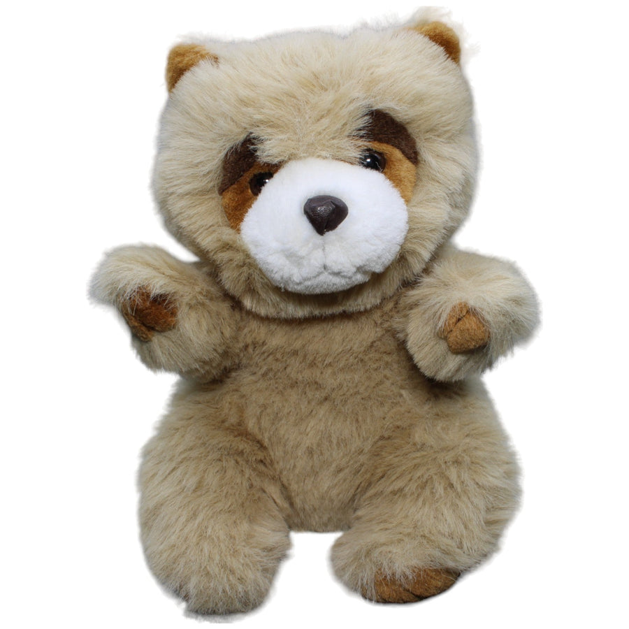 Waschbär sitzend, braun