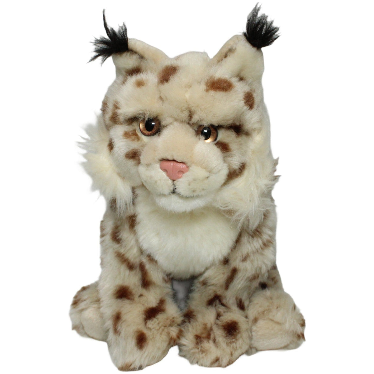 123293 Bon Ton Toys WWF Luchs, sitzend Kuscheltier Kumpel Leo 25cm Beige ebay - stofftiere