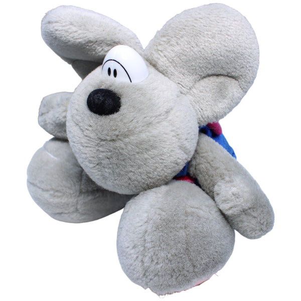 Diddl-Maus mit blauer Latzhose
