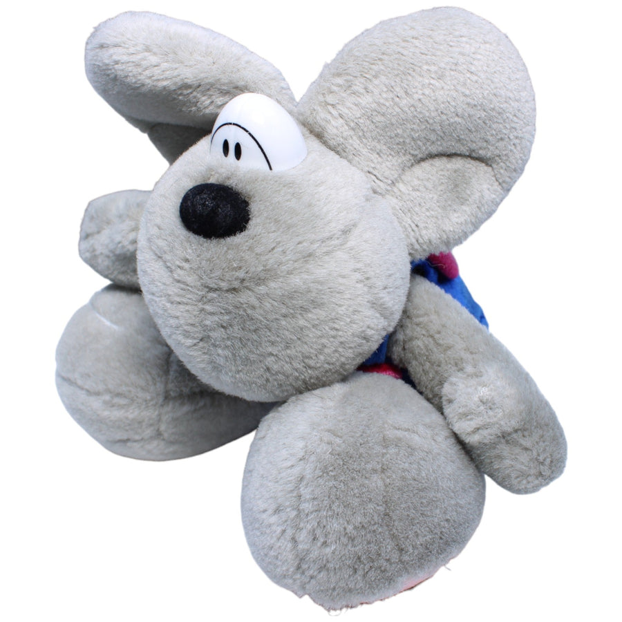 Diddl-Maus mit blauer Latzhose