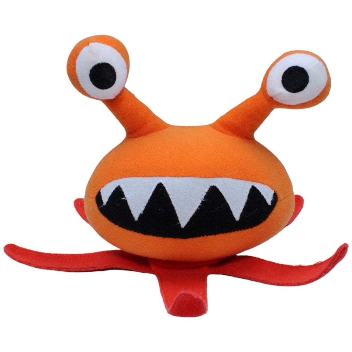 1233588 Unbekannt Alien, orange Plüschfigur Kumpel Leo Gebraucht