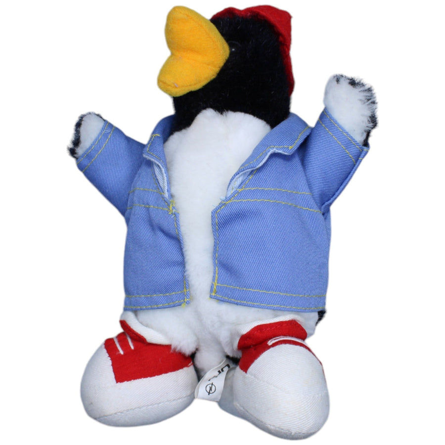 Pinguin mit Sneaker, Kappe & Jacke