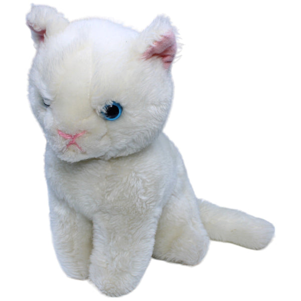 Katze weiß, sitzend