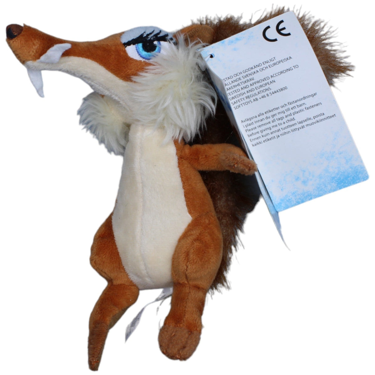 1233778 INTERNATIONAL TRADE PROVIDER Säbelzahn-Eichhörnchen, Scratte aus Ice Age 3 Kuscheltier Kumpel Leo neu