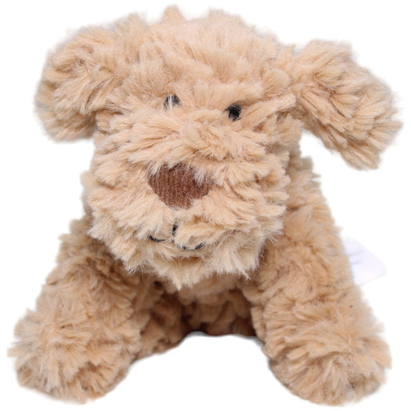 Hund sitzend braun, klein