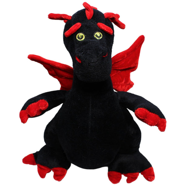 Drache, schwarz-rot