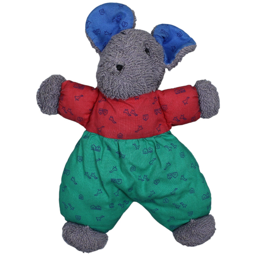 Frottee-Maus mit Gänsemuster