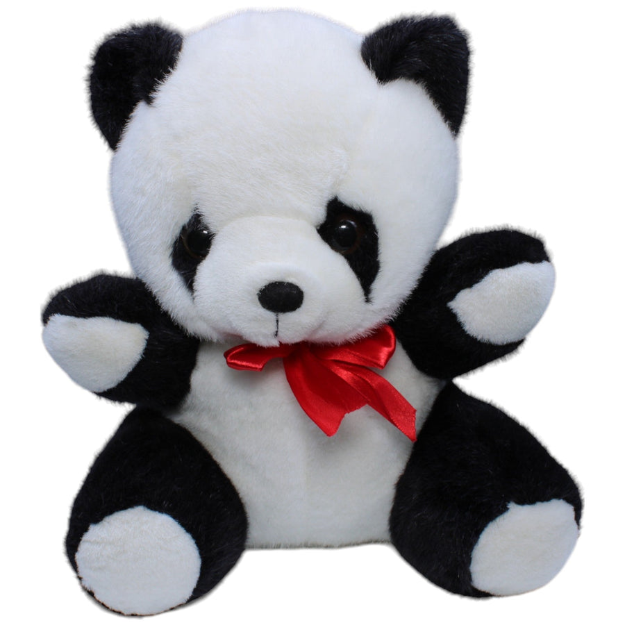 Panda mit Schleife, sitzend