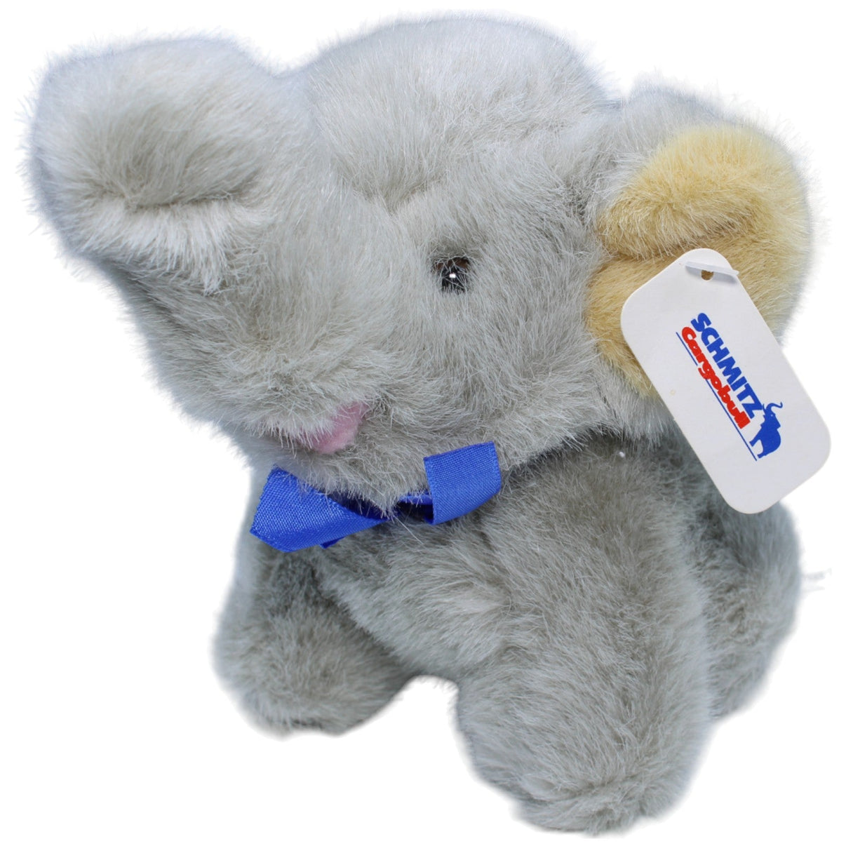 1234018 Schmitz Cargobull Elefant mit blauer Schleife, sitzend Kuscheltier Kumpel Leo Auto Gebraucht Lastwagen