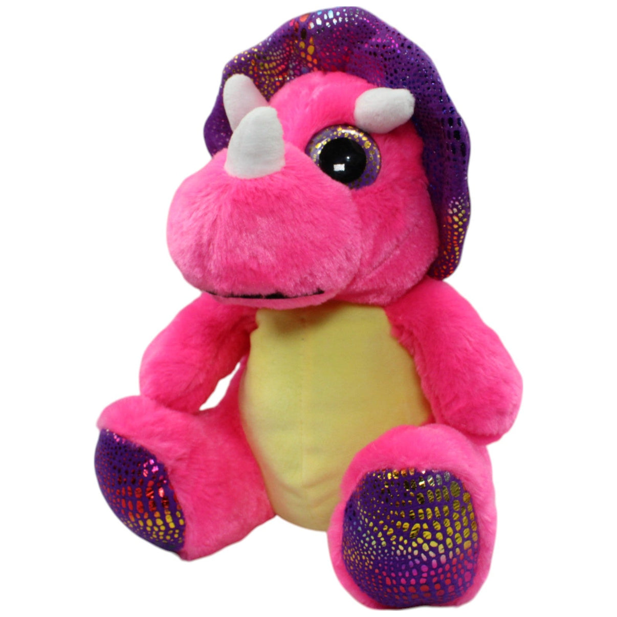 1234020 X - Mile Triceratops pink, sitzend Kuscheltier Kumpel Leo Gebraucht