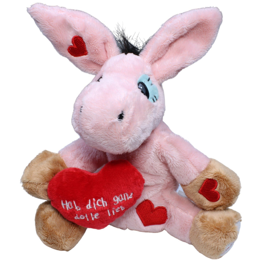 My little Murphy Esel mit Herz, rosa