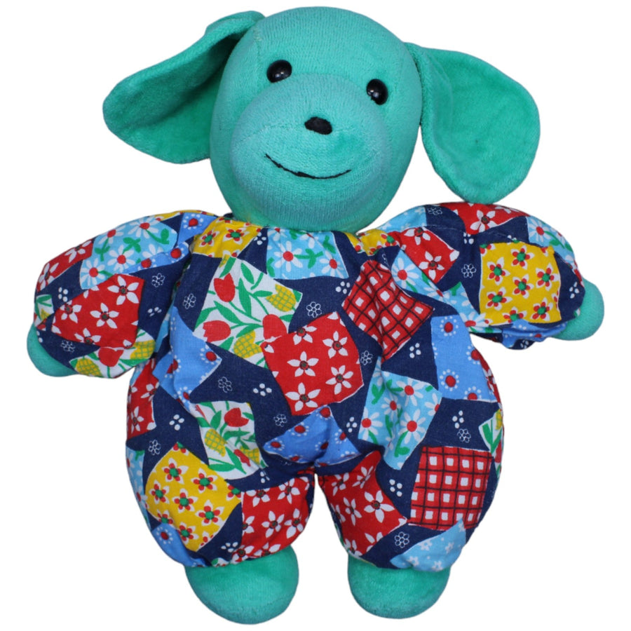 Patchwork-Hund, grün