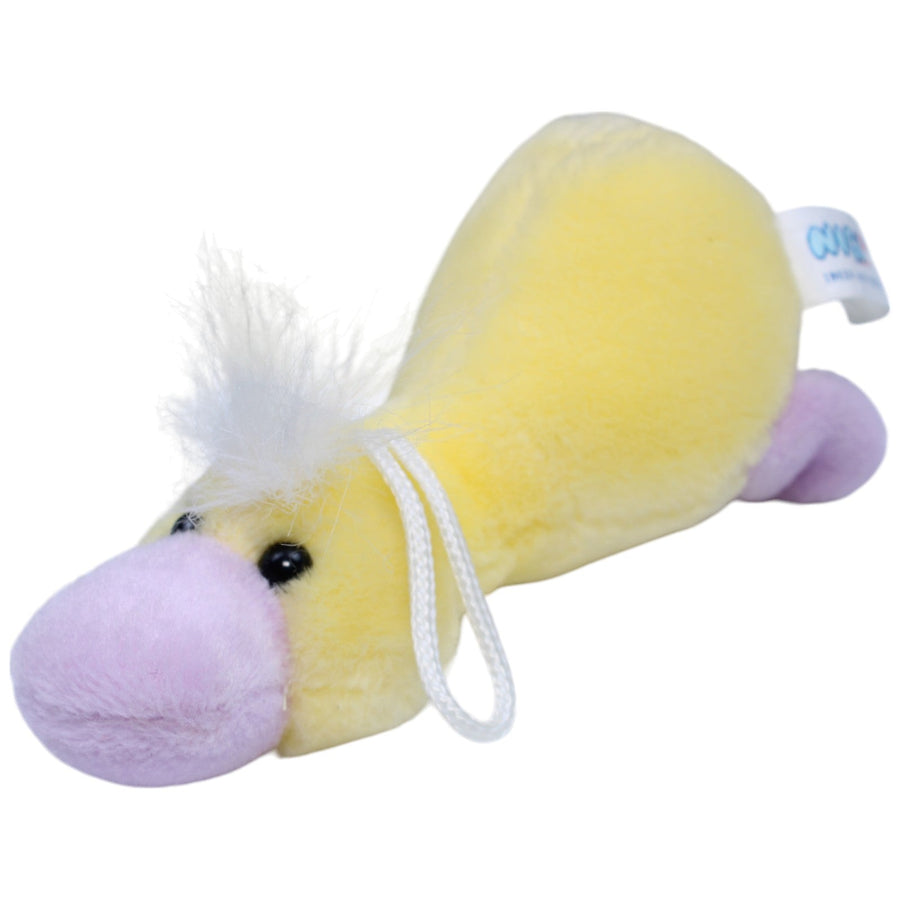 Ente gelb-lila