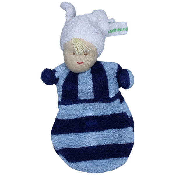 Schmusefreund aus Bio-Baumwolle, blau