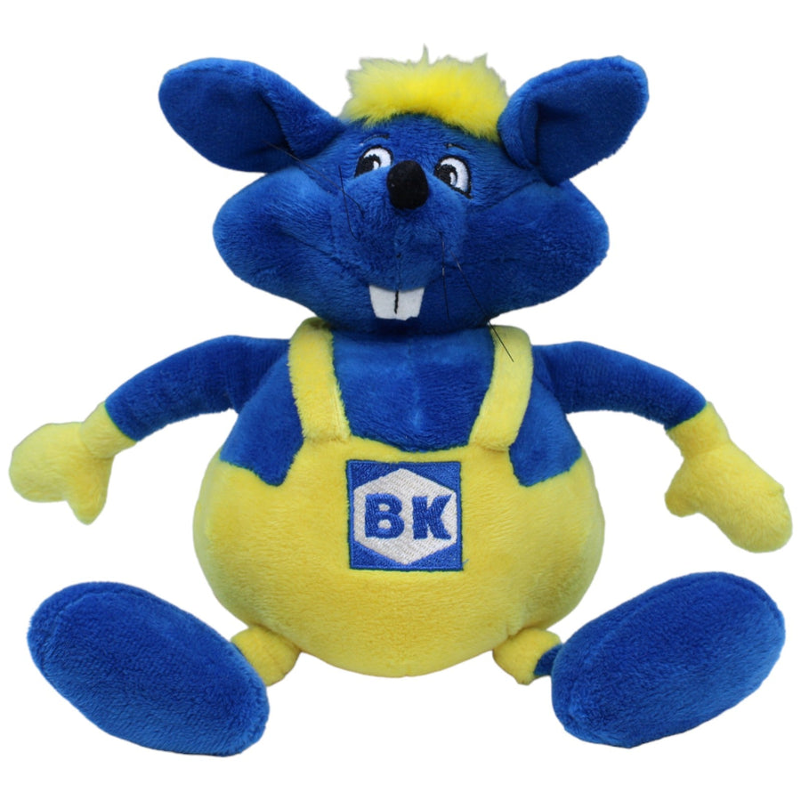 BK Tankstelle Maskottchen, blaue Tankwart Ratte