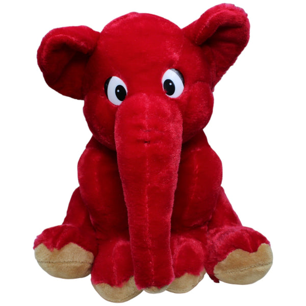 Elefanten Schuhe Maskottchen, roter Elefant