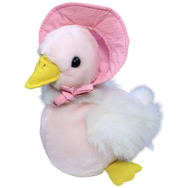 Mutter Gans mit rosa Haube
