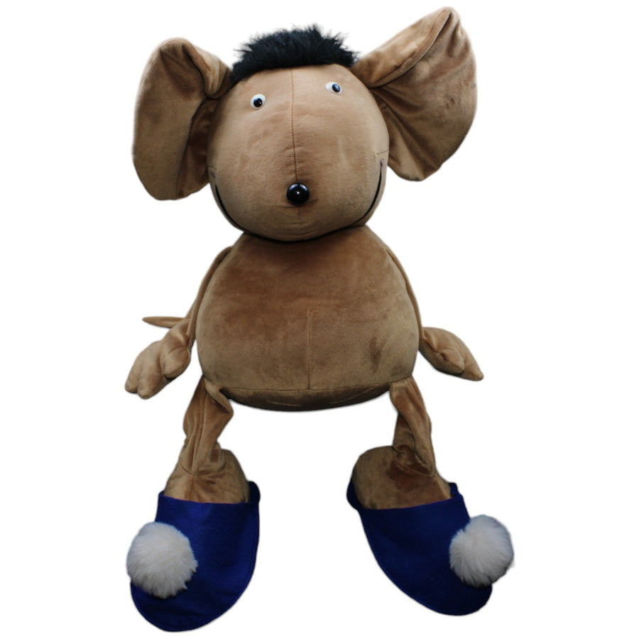 XXL Schlenker Maus mit Pantoffeln
