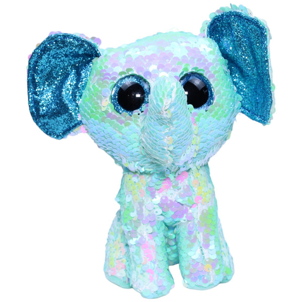 Pailletten Elefant, Stuart blau