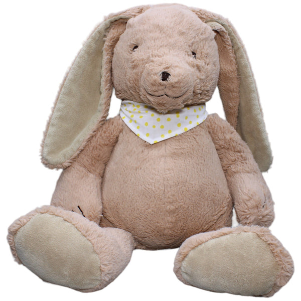 XXL Hase mit gelb gepunktetem Halstuch