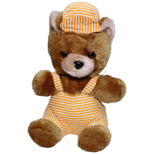 Teddybär mit gestreifter Kleidung
