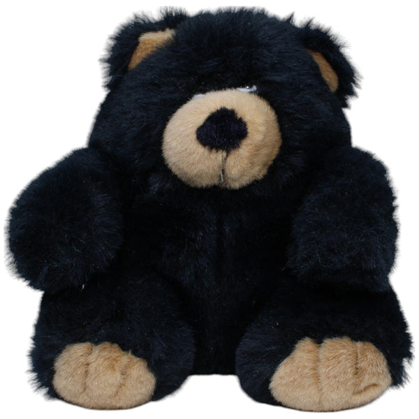 Schwarzer Teddybär, sitzend