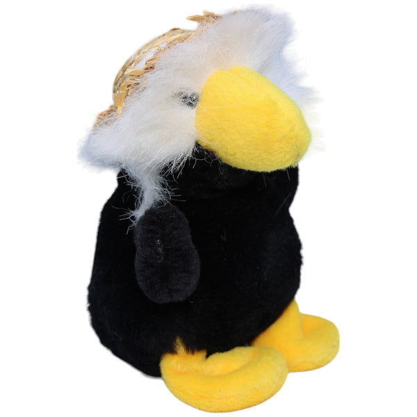 Adler mit Strohhut