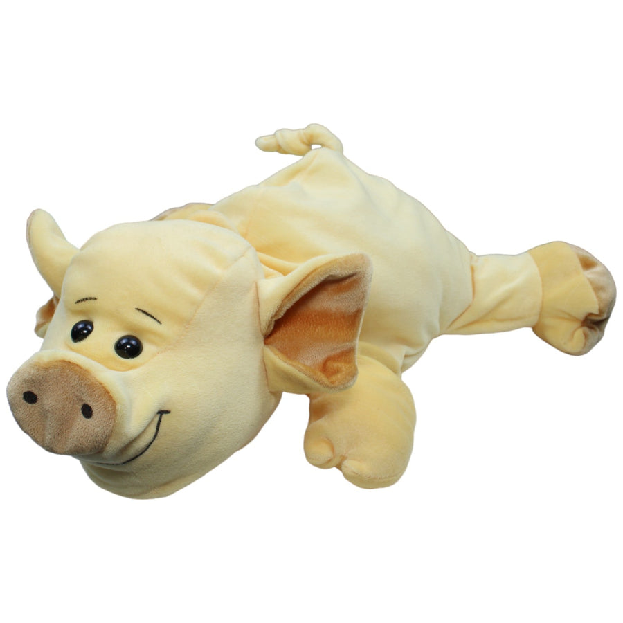 Großes gelbes Schwein, liegend