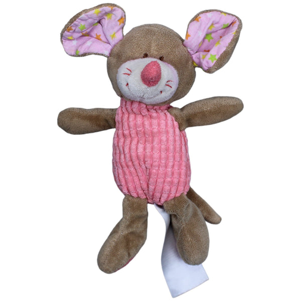 Patchwork Maus, rosa