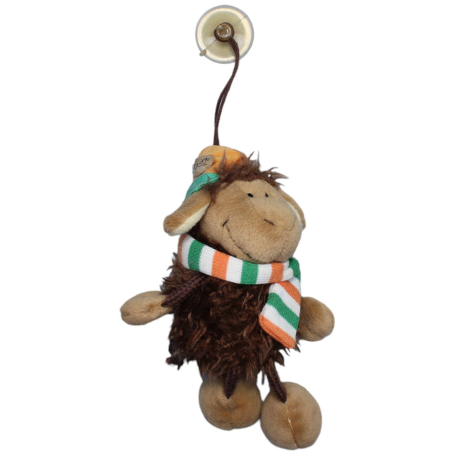 Schaf mit Kappe, braun