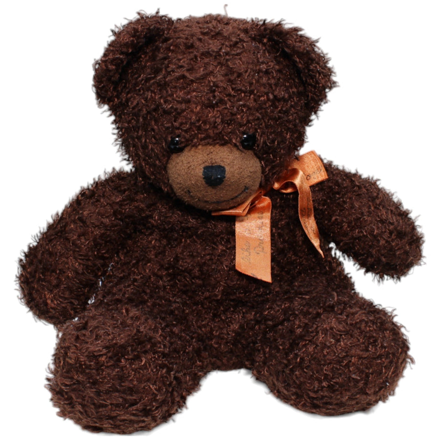 XToys, dunkelbrauner Teddybär mit Schleife
