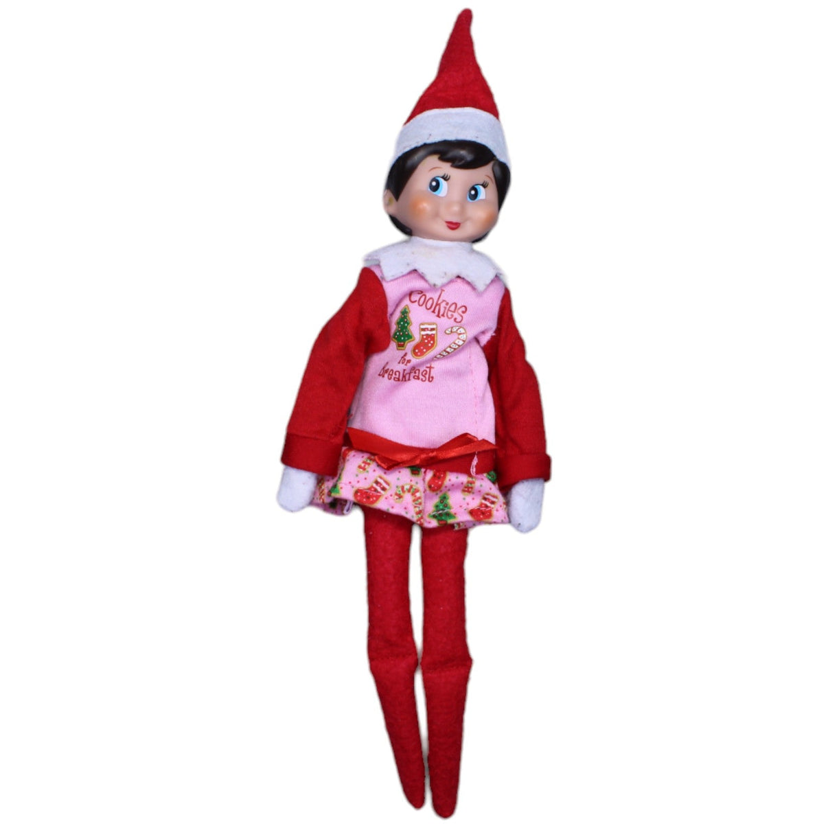 1236119 The Lumistella Company Claus Couture, Elf mit Cookies - Nachthemd Puppe Kumpel Leo Gebraucht