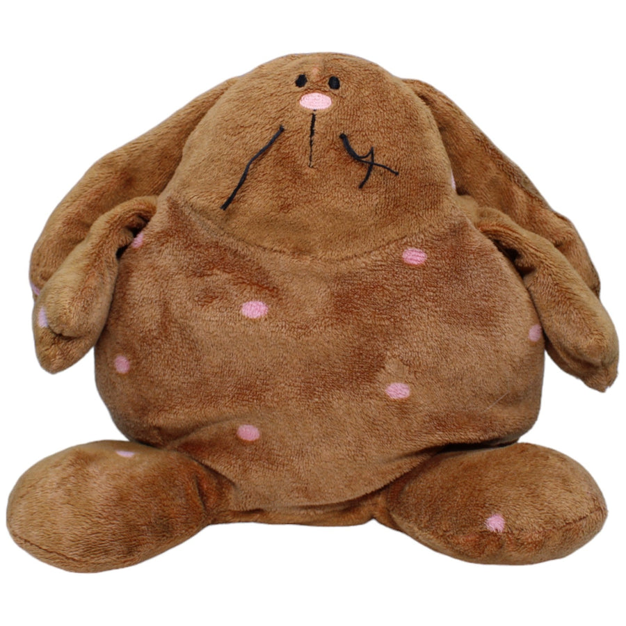 Funnimals, brauner Hase mit rosa Punkten