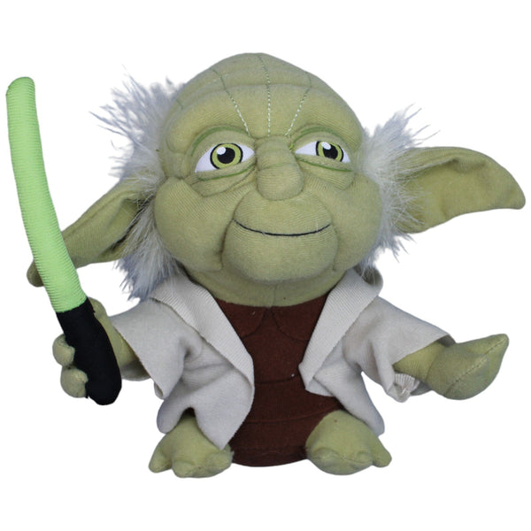 Jedi-Meister Yoda mit Lichtschwert aus Star Wars