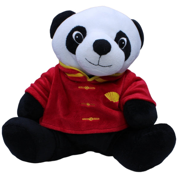 Panda mit Kung Fu Kleidung, sitzend