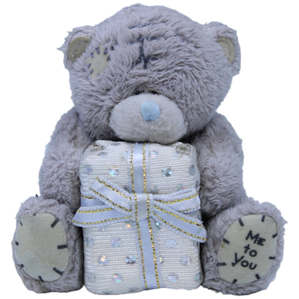 Me to You grauer Teddy mit Geschenk, mini