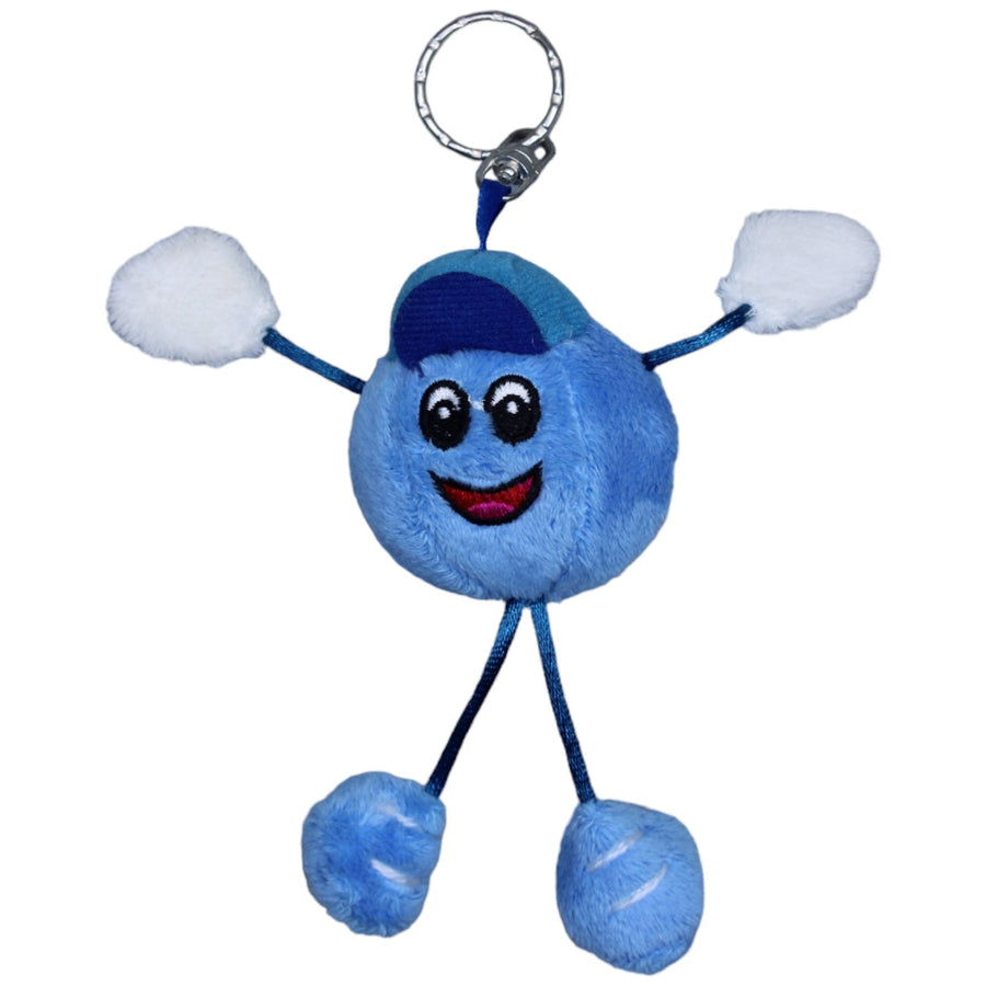Blauer Schlenker Ball mit Kappe