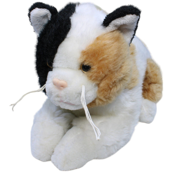 Dreifarbige Calico Katze, liegend