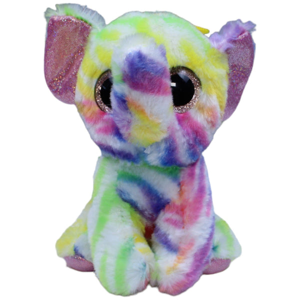 Süßer bunter Elefant mit Glitzer-Ohren