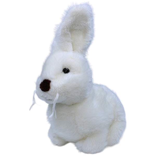 Weißer Hase, sitzend