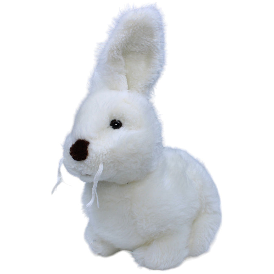 Weißer Hase, sitzend
