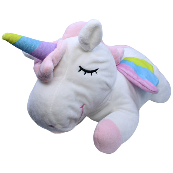 XL Kuschelfreund, schlafendes Einhorn mit Flügeln