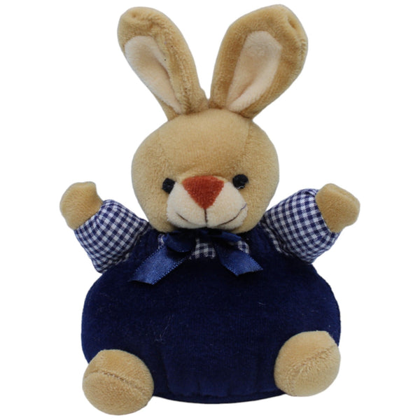 Süßer Hase in dunkelblauer Latzhose