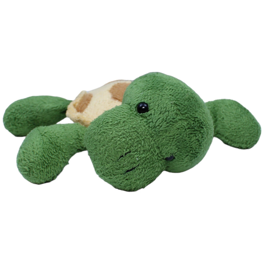 Grüne Schildkröte mit gepunktetem Panzer