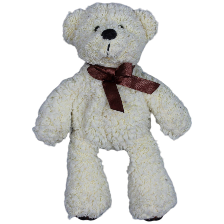 Süßer kleiner Teddybär mit brauner Schleife