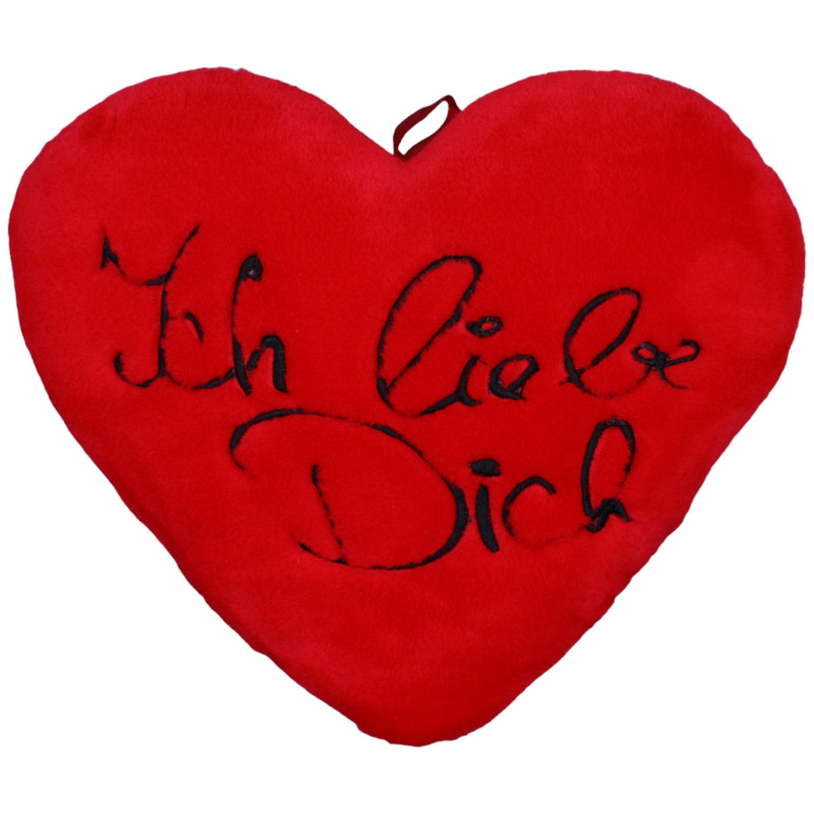 "Ich liebe Dich" Herz, rot